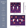 thumbnail image 2 of Yayeee Toggle Light Switch Wall Plate 3-Gang 6.37"x4.48" Decorative Outlet Cover, Love in The Clouds, 2 of 7