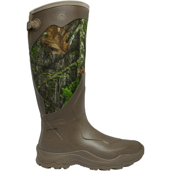 Lacrosse Footwear Men's Alpha Agility 17" NWTF Mossy Oak Snake Boots 302422