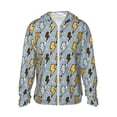 thumbnail image 1 of Balery Lightning Bolts Sudadera ligera de manga larga con capucha y protección solar UPF 50+ para hombre y mujer, ideal para pesca y running-3X-Large, 1 of 7