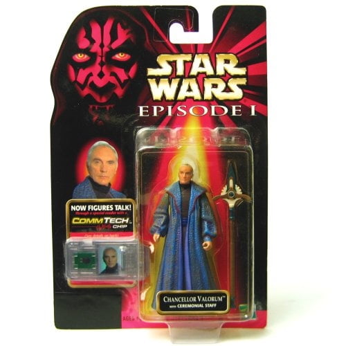 Figura de acción Hasbro Star Wars Valorum Chancellor 3.75 pulgadas