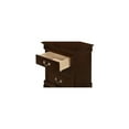 thumbnail image 6 of Homestock Vintage Visions Nightstand With Dovetailed Drawers and Traditional Design, Ideal for Storing Bedside Essentials with Lasting Durability-Color:Cappuccino,Size:3 Drawer, 6 of 6