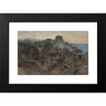 thumbnail image 2 of Franz Roubaud 18x13 Black Modern Framed Museum Art Print Titled - The Assault of Gimry on October 17, 1832 (1891), 2 of 5