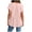 (New3)Pink, variant on Casual Shirts for Women Henley Neck Button Placket Dolman Plain Basic Tops Soft Short Sleeve Relaxed Shirts for Daily Jogging