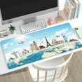 thumbnail image 3 of .x BAT Shadow Rubber Stitched Edges Extended Large Gaming Mouse Pad Office Keyboard Mouse Mat, 3 of 7