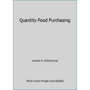 Quantity Food Purchasing [Paperback - Used]