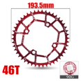 thumbnail image 4 of Langgg Vélo Plateau 104BCD Roue à Chaîne Vélo Rond Chaîne Anneau Pièces Anneau Roue de Guidage 104BCD Rouge 46T, 4 of 9