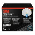 thumbnail image 1 of 3M 8511 N95 Cool Flow NIOSH-Approved Face Masks, White, 5-pk, 1 of 2