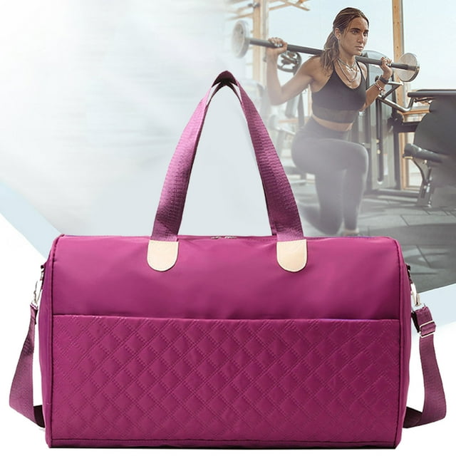 Bolsa de gimnasio con ruedas de viaje de mano, bolsa impermeable, bolsa de gimnasio con separación húmeda y seca