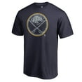 thumbnail image 2 of Men's Navy Buffalo Sabres Static Logo T-Shirt, 2 of 3