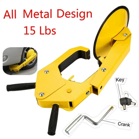 Trailer Anti Theft - Heavy Duty Anti Theft Trailer Lock Car Wheel Lock Clamp Disc Security Safety Lock