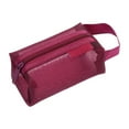 thumbnail image 1 of Cqxid Sacs de Rangement pour Visage à Moins de 5$ Sac de Rangement en Maille Carrée Portable Sac Cosmétique en Maille Zippée Petit Sac de Voyage en Maille Carrée, 1 of 8