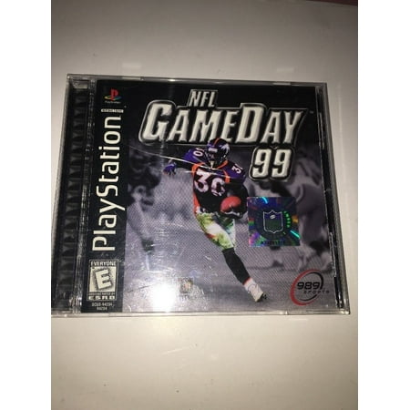 NFL Game Day '99 Sony Playstation 1 PS1 Video (Best Spyro Game For Ps1)