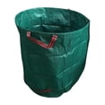 thumbnail image 1 of Bolsa de basura con capacidad para uso pesado, reutilizable, con hojas y contenedor para recolección de residuos. 272L 72 galones, 1 of 9