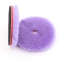 thumbnail image 5 of 5.5 inch Purple Wool Polishing Pad Car Paint Polishing for Buffer Polisher Use, 5 of 11