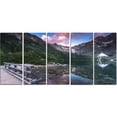 thumbnail image 2 of Wooden Foot Bridge Over Lake, 2 of 3