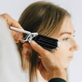 thumbnail image 6 of UPKOCH Foldable Airbag Comb Portable Travel Hair Brush with Mirror for Home Use Silver Compact Stylish, 6 of 8