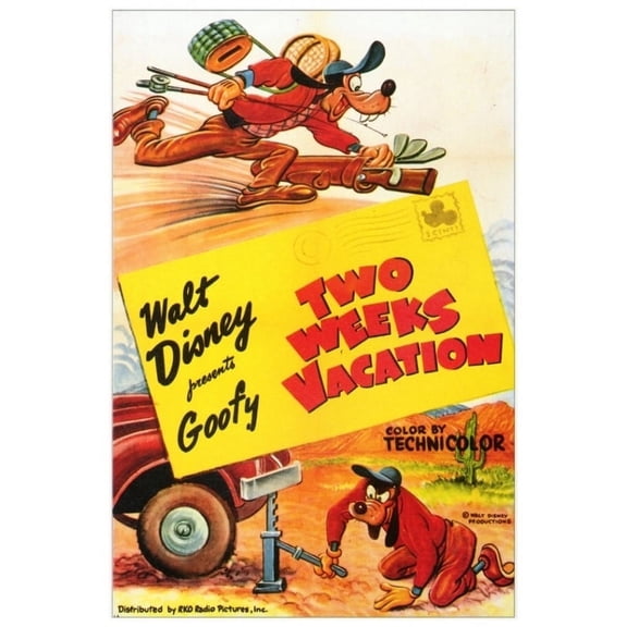 Posterazzi MOVAF0357 Two Weeks Vacation Movie Poster - 27 x 40 in.