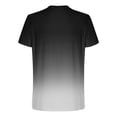 thumbnail image 5 of WAENQINLA Mens Gradient Graphic Tshirts Big and Tall Short Sleeve Athletic Shirt Summer Fashion Crewneck Pullover Tees,5XL, 5 of 5