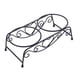 thumbnail image 5 of Comedero y plato doble de acero inoxidable para perros y gatos, 5 of 13