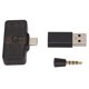 thumbnail image 2 of Transmisor Bluetooth Adaptador de llave Bluetooth tipo C inalámbrico multifuncional Sincero PS4 PC Negro, 2 of 10