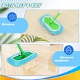 thumbnail image 3 of Mopmate Reusable Mop Pads, Microfiber Mop Pads, Machine Washable Floor Pads Refills, Mops Head Replacements for Multi Surface Wet & Dry Cleaning, Multiple Quantities Available (10PACK), 3 of 7