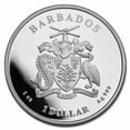 thumbnail image 2 of 2023 Barbados 1 oz Silver Caribbean Green Monkey BU, 2 of 4