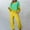 Yellow, variant on Amzcrzy Workout Sets for Women Women Sports Sweat Set Sweatsuit Fleece 2 Piece Joggers Tracksuit Sweatshirt Sweatpants Sets Track Suits for Women Set Womens Sweatsuits Sweat Suits for Womens 2 Piece