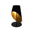 thumbnail image 1 of 1 Ombre Légère de Table Conique de Tambour Blk/Gld, 1 of 1