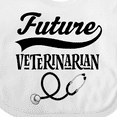 thumbnail image 4 of Inktastic Future Veterinarian Boys or Girls Baby Bib, 4 of 4