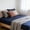 Blue Queen Size DB, variant on AuroraX Bed Sheets Satin Queen Size Fitted Sheets Cooling,Sold Separately Deep Pockets Beige Double Bed Sheet for Summer