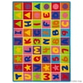 thumbnail image 5 of AllStar Rugs Kids / Baby Room Area Rug. Letters and Numbers with Vibrant Colors and Shapes (3' 3" x 4' 10"), 5 of 5