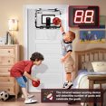 thumbnail image 6 of Ayieyill Basketball Hoop Indoor for Kids 15.7" X 11.8" - Automatic Scoring Basketball Hoop Mini Basketball Hoop for Door with 3 Balls?Basketball Toy for Kids Boy Toys Teens, 6 of 9