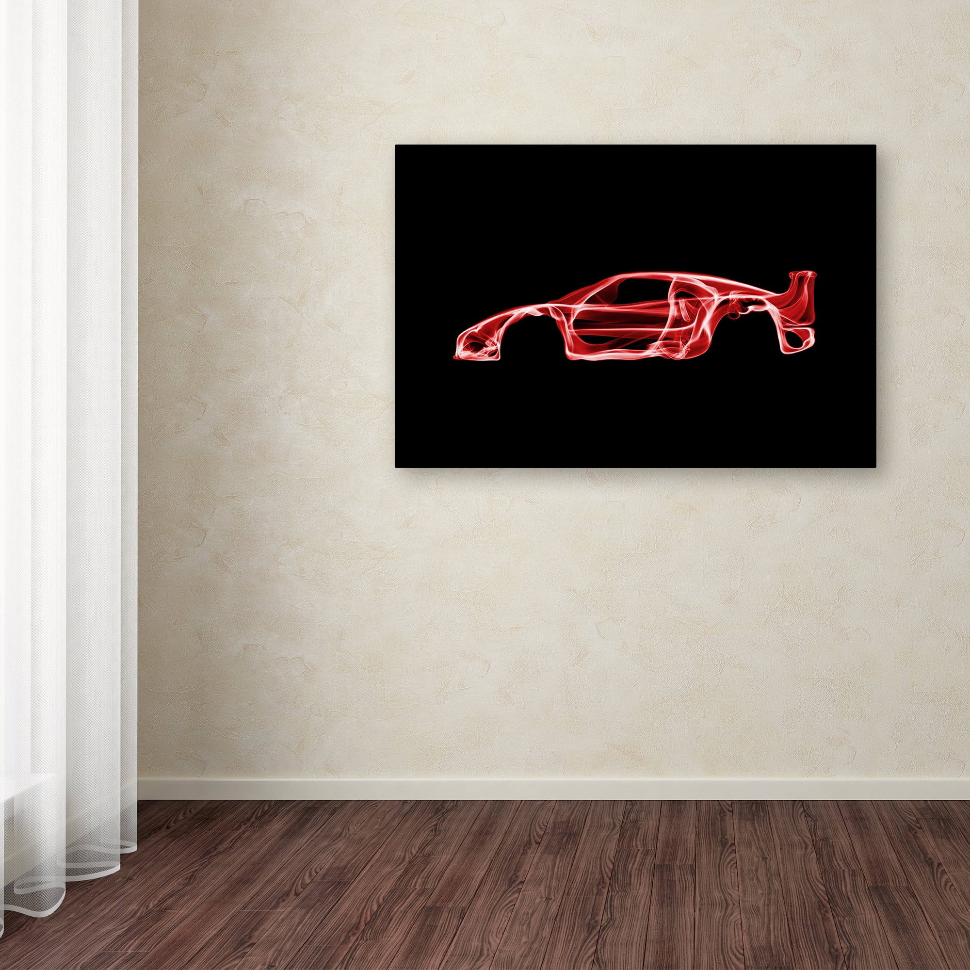 Trademark Fine Art 'Ferrari F40' Canvas Art by Octavian Mielu