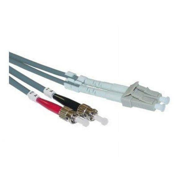Fiber Optic Cable, LC / ST, Multimode, Duplex, 50/125, 3 meter (10 foot)