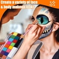 thumbnail image 4 of Kit de pintura facial y corporal Drawdart de 20 colores con paleta de 4 pinceles, 4 of 7