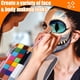 thumbnail image 4 of Kit de pintura facial y corporal Drawdart de 20 colores con paleta de 4 pinceles, 4 of 7