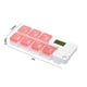 thumbnail image 3 of Pastillero inteligente de 7 días con alarma y pantalla LCD | Estuche portátil para medicamentos semanales de viaje | 7 compartimentos para pastillas y vitaminas, 3 of 8