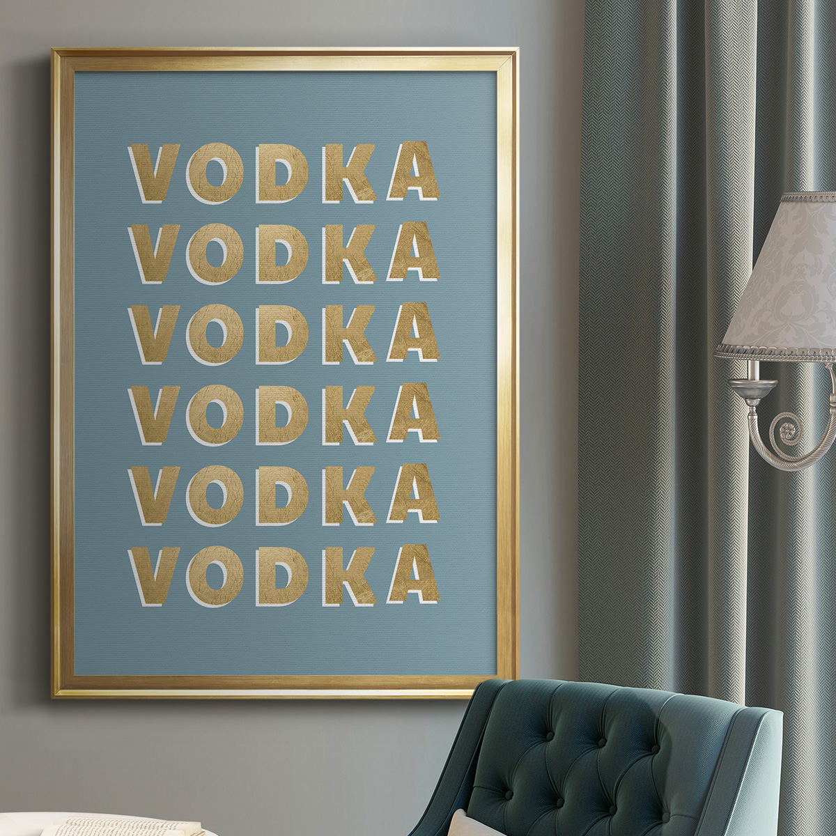 Vodka Premium Classic Framed Print - Ready to Hang