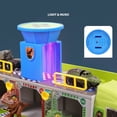 thumbnail image 5 of KYAIGUO Baby Dinosaur Truck Carrier Playset Toys Kids Toddler Realistic Plastic Dinosaurs Storage Toys with Lights & Music for 3+ Years Old, 5 of 6