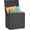 Black, variant on EASY UP 30gallon outdoor resin deck box, weather-resistant and lockable, suitable for storing tools, clothing, and packages; ideal for garages, gardens, and bedrooms (black).Father's Day Gift
