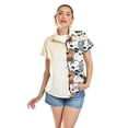 thumbnail image 1 of Blusa estampado unico Roman Fashion / Juvenil, 5108 (Cafe /Jaguar) beige CH, 1 of 6