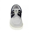 thumbnail image 5 of Sail Men'S Canvas Boat Shoes, White, 10.5, 5 of 5