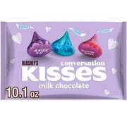 Hershey's Kisses Milk Chocolate Valentine's Candy, Bag 10.1 oz