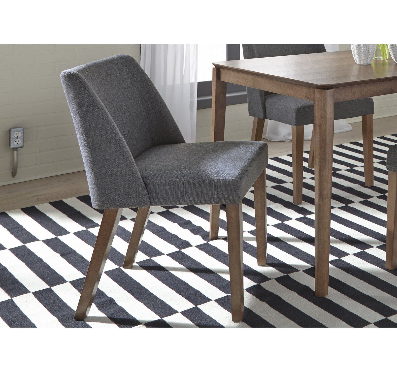 Kohut linen upholstered dining chair discount