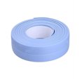 thumbnail image 2 of Dalazy Sealing Strips PVC Colorful Wall Sticker Smooth Self Adhesive Tape Toilet Corner Windows Bathroom Kitchen Sink Restaurant 3.2m*2.2cm Blue, 2 of 7