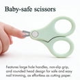 thumbnail image 3 of Baby Nail Kit, Baby's Manicure Kit and Pedicure kit with Cute Owl Shape Case Nail Clipper, Scissor, Nail File & Tweezer for Newborn, Infant & Toddler, Mothers Day Gifts, 3 of 8