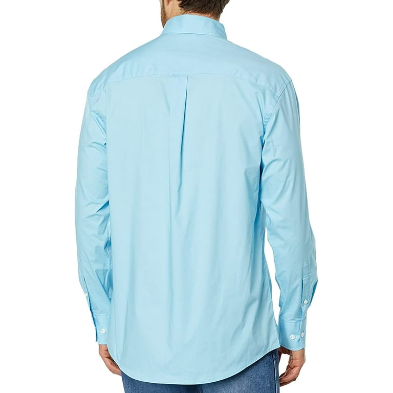 Wrangler George Strait Solid Baby Blue - Mens Shirt - 112324863  