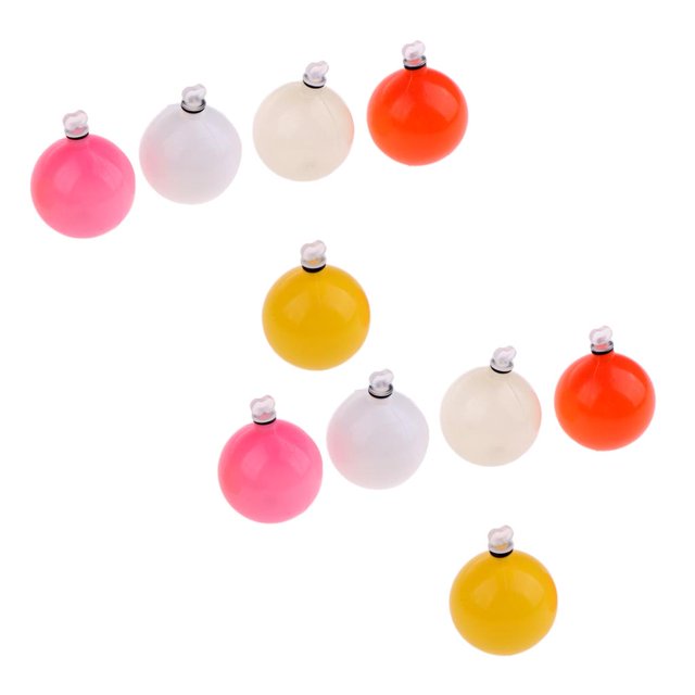 Almencla 10 Pieces Air-lock Indicator Floats Increase More Catches Super Visible Tool