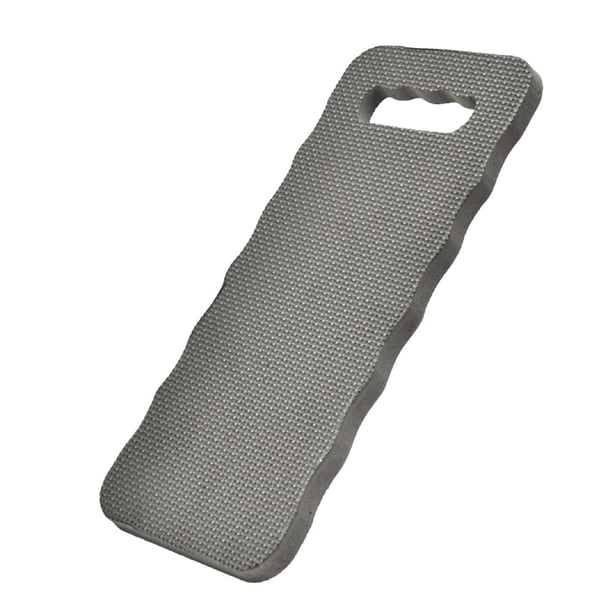Almohadilla de rodillas para jardinería, impermeable, antideslizante, multifuncional, con amortiguación de rodillas, para jardinería y limpieza del Gris