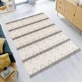thumbnail image 1 of Chinook Gray Diamonds And Stripes Rug 8'X10', 1 of 1